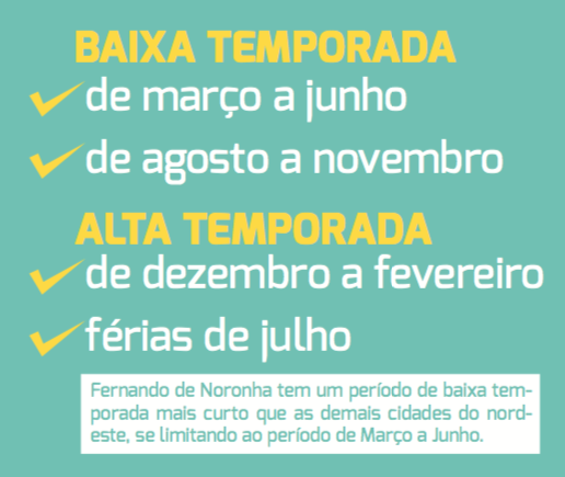 BAIXA TEMPORADA NORDESTE