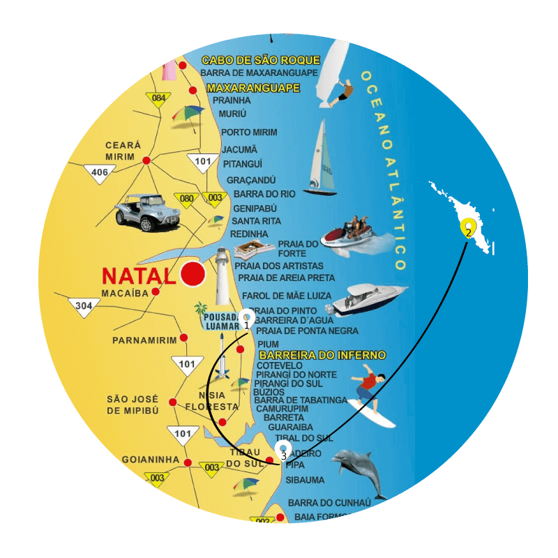 ROTEIRO NO NORDESTE: FERNANDO DE NORONHA, NATAL E PIPA » Blog do Nordeste ROTEIRO NO NORDESTE: FERNANDO DE NORONHA, NATAL E PIPA » Blog do Nordeste